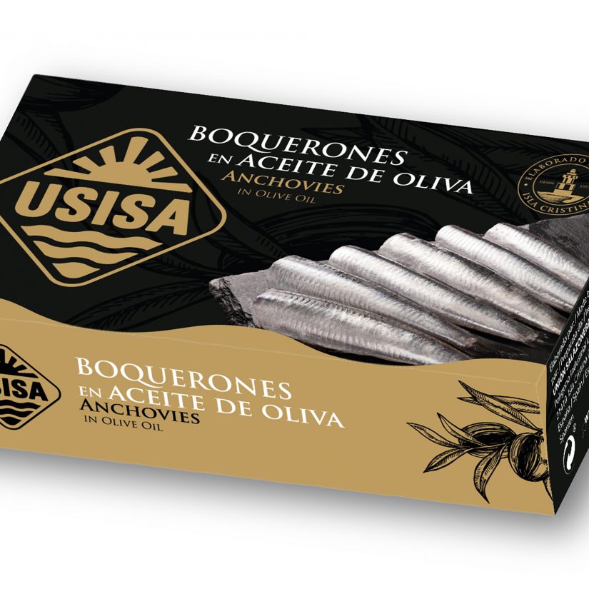Anchovies in Olive Oil USISA 125gr.