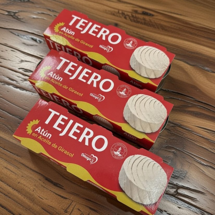 Atún en Aceite de Girasol TEJERO PACK 3x52gr. (156gr.) - Imagen 3