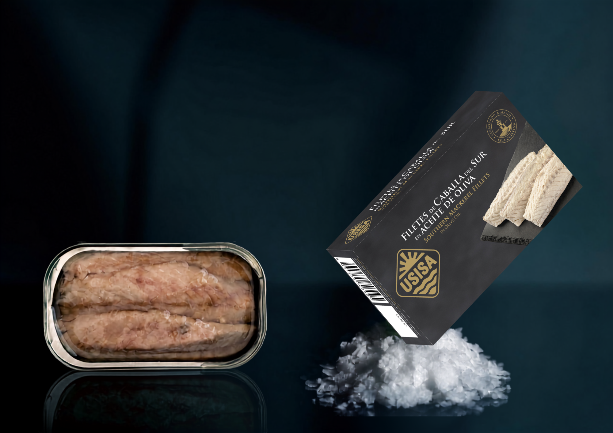 Filetes de Caballa del Sur Aceite Oliva USISA 85GR Filetes de Caballa del Sur Aceite Oliva USISA 85GR - Imagen 5