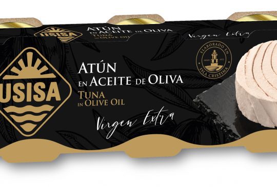 USISA Tuna in Extra Virgin Olive Oil PACK 3X80g (240gr.).