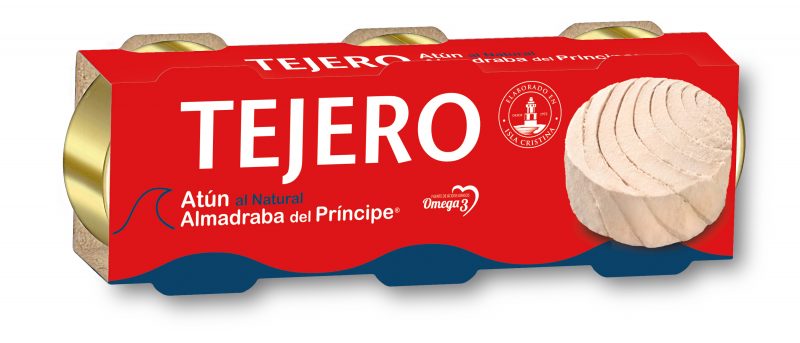 TEJERO Natural Tuna PACK 3x80g (240gr.)