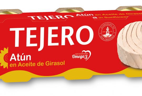 TEJERO Tuna in Sunflower Oil PACK 3X80g (240gr.)