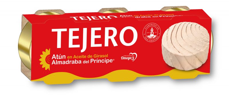 Atún Almadraba del Principe en Aceite de Girasol TEJERO PACK 3x80gr. (240gr.)
