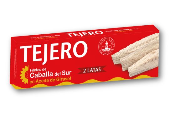 TEJERO – Mackerel Fillet in Sunflower Oil 2-Pack TEJERO - Mackerel Fillet in Sunflower Oil 2-Pack