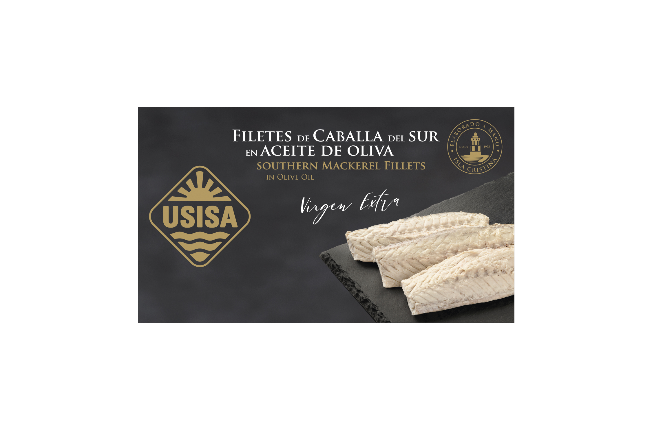 Filetes de Caballa del Sur en Aceite de Oliva Virgen Extra USISA 85gr. Filetes de Caballa del Sur en Aceite de Oliva Virgen Extra USISA 85gr. - Imagen 5