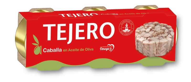 TEJERO Mackerel in Olive Oil PACK 3X80g (240gr.)