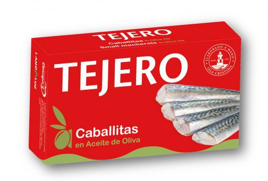 Small Mackerel from the coast in olive oil TEJERO 125gr.