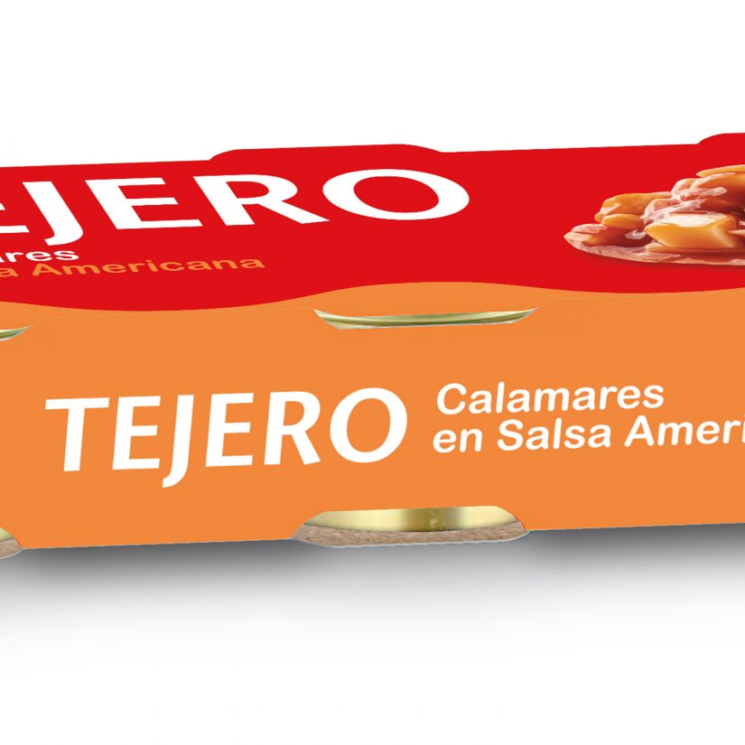 TEJERO Squid in American Sauce PACK 3X80g (240gr.)
