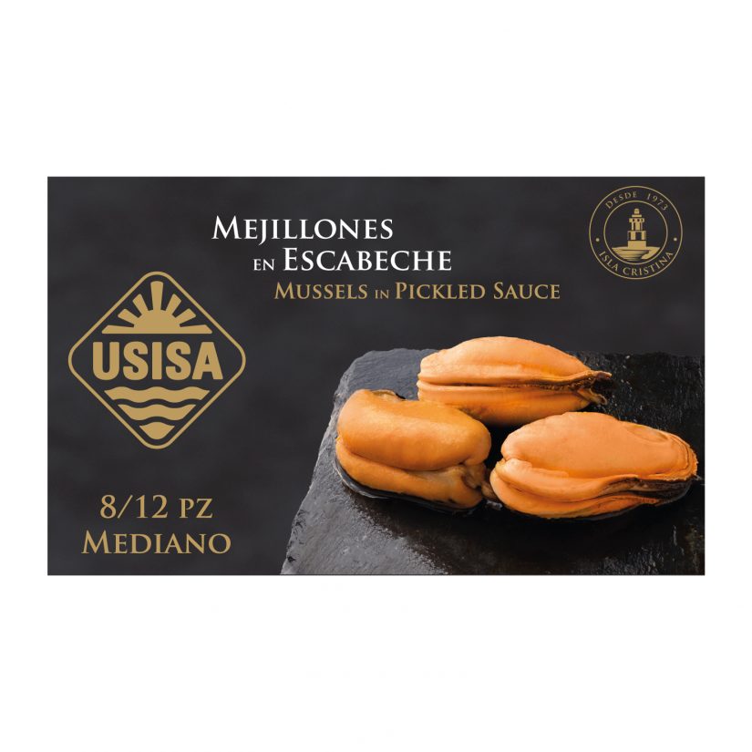 Mejillones en Escabeche USISA 69GR. - Imagen 2