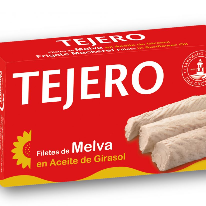 Filetes de Melva en aceite de Girasol TEJERO 125 GR.