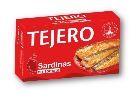 Sardinas en Tomate TEJERO 125GR.