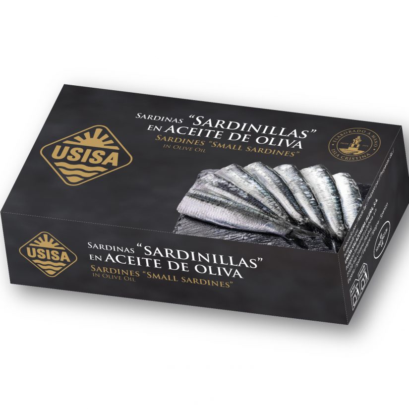 USISA - Sardines "Sardinillas" in Olive Oil 80gr. - Image 4
