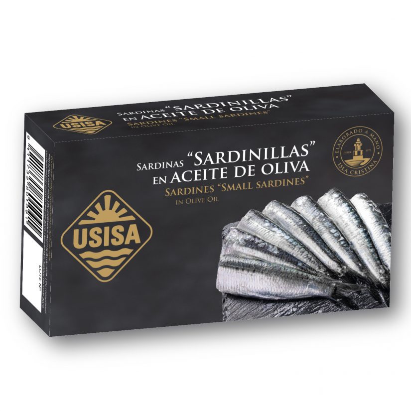 USISA - Sardines "Sardinillas" in Olive Oil 80gr. - Image 3
