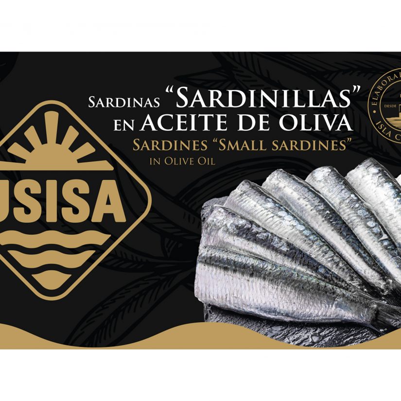 Sardinillas de la Costa en Aceite de Oliva USISA 125gr.