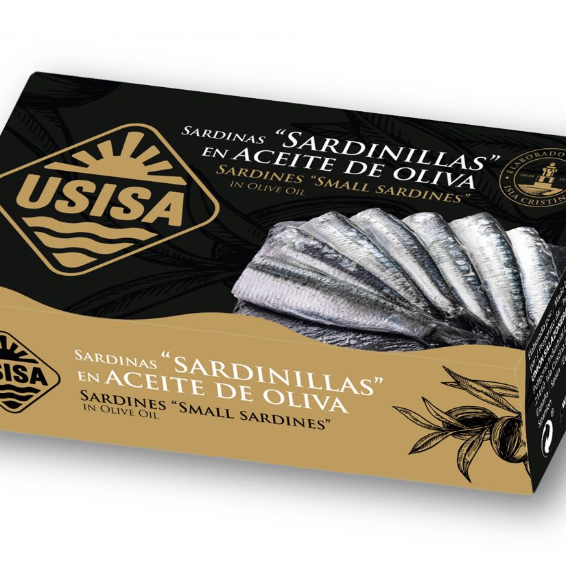 Sardinas “Sardinillas” en Aceite de Oliva USISA 125gr.