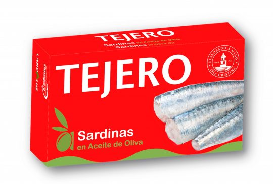 Sardinas en Aceite de Oliva TEJERO 125gr.