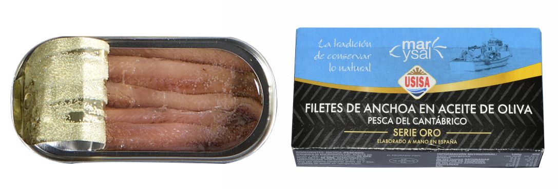 Extra Quality Anchovy Fillets in Olive Oil Mar y Sal