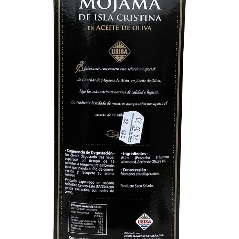 USISA Mojama de Isla Cristina in Olive Oil