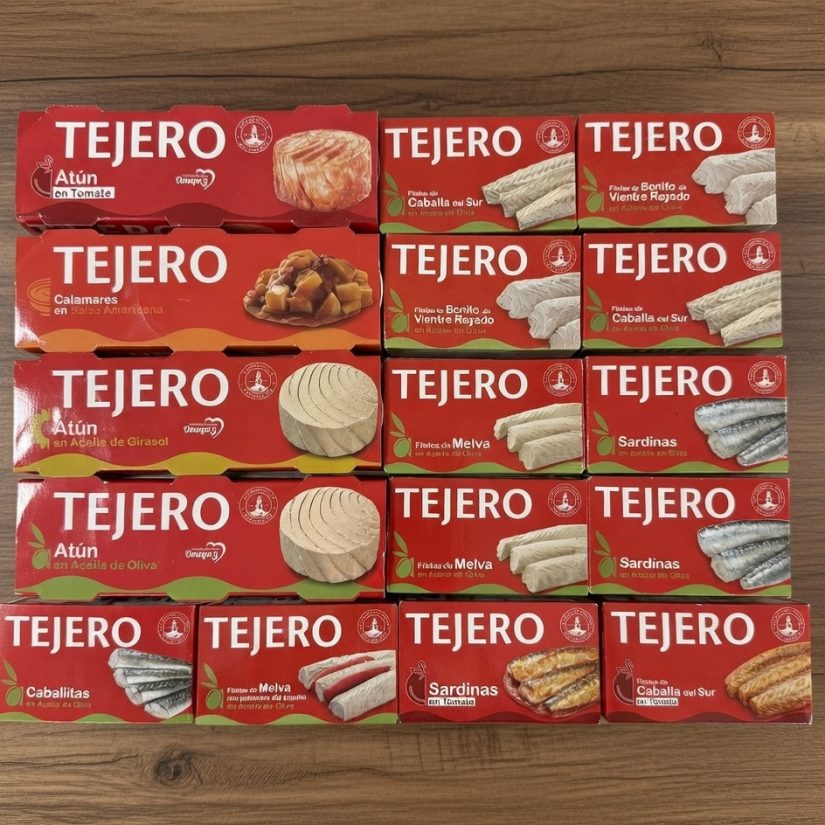 Surtido variado 16 latas marca TEJERO - Imagen 2
