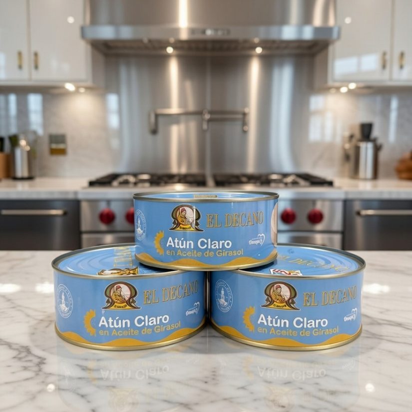Atún Claro en Aceite de Girasol El Decano 618 gr - Imagen 8