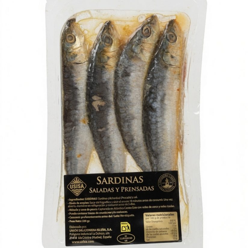 Sardinas Saladas y Prensadas USISA - Imagen 2