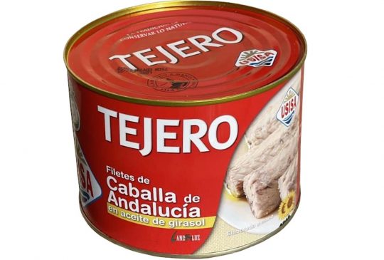 Filetes de Caballa de Andalucia en aceite girasol TEJERO RO1800