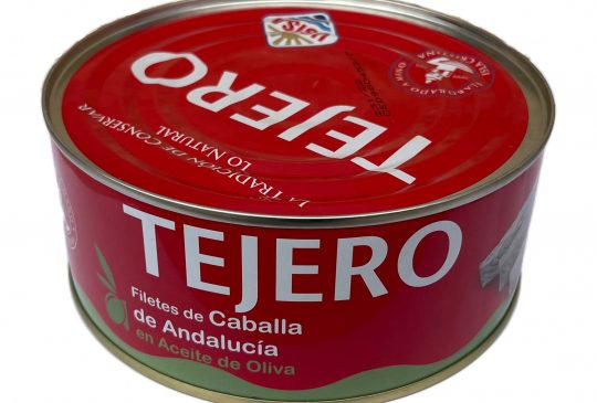 TEJERO Caballa de Andalucia Mackerel Fillets in Olive Oil 1Kg