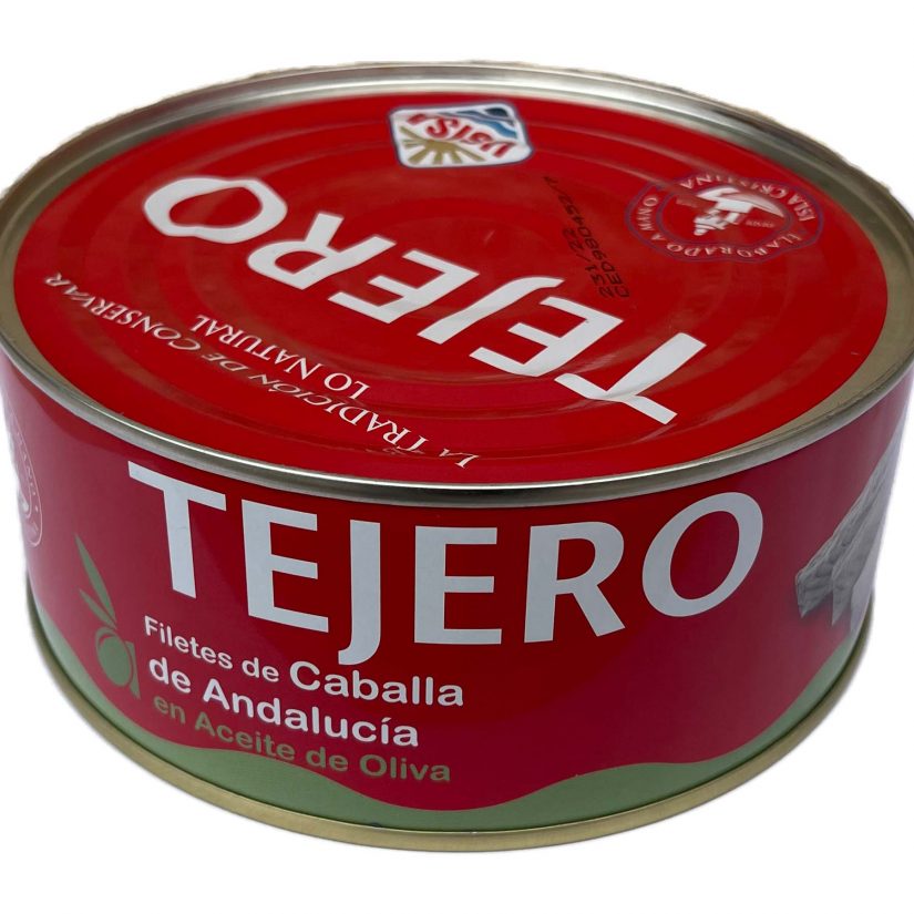Filetes de Caballa de Andalucia en aceite oliva TEJERO 1Kg