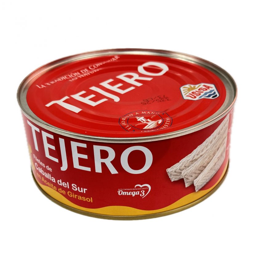 TEJERO – Andalusian Mackerel Fillets in Sunflower Oil 1Kg TEJERO - Andalusian Mackerel Fillets in Sunflower Oil 1Kg - Image 5