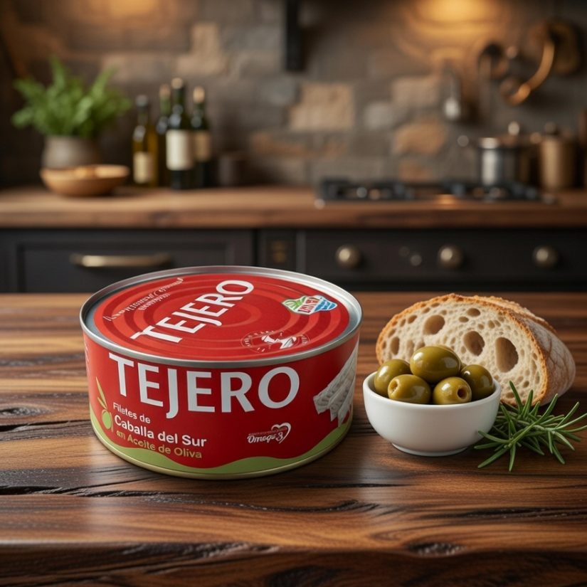 TEJERO – Andalusian Mackerel Fillets in Olive Oil 1Kg TEJERO - Andalusian Mackerel Fillets in Olive Oil 1Kg - Image 3