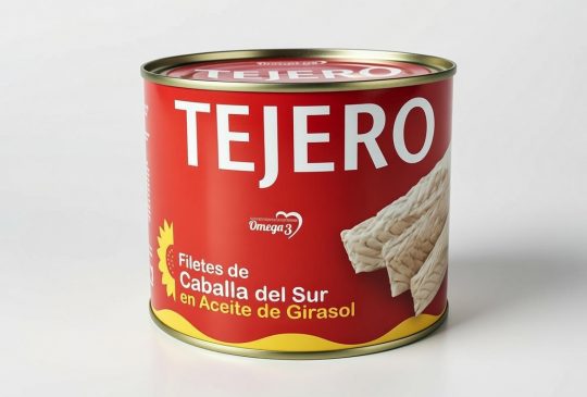 Filetes de Caballa del Sur en aceite girasol TEJERO 1170 gr Filetes de Caballa del Sur en aceite girasol TEJERO 1170 gr