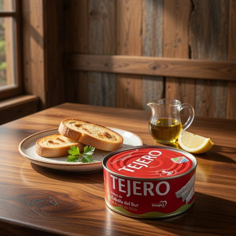 TEJERO – Andalusian Mackerel Fillets in Olive Oil 1Kg TEJERO - Andalusian Mackerel Fillets in Olive Oil 1Kg - Image 4
