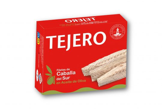 Filetes de Caballa del Sur Aceite Oliva TEJERO 160 gr
