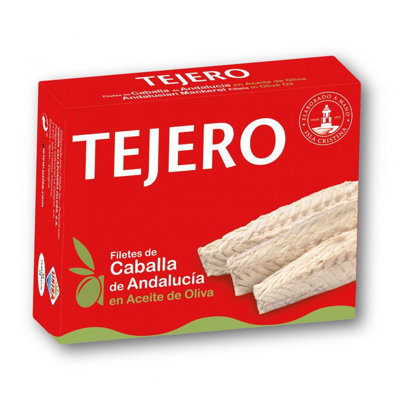 Filetes de Caballa de Andalucía Aceite Oliva TEJERO RR230