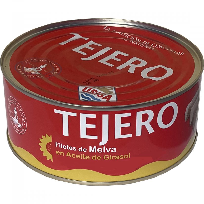 Filetes de Melva en Aceite de Girasol TEJERO 1kg