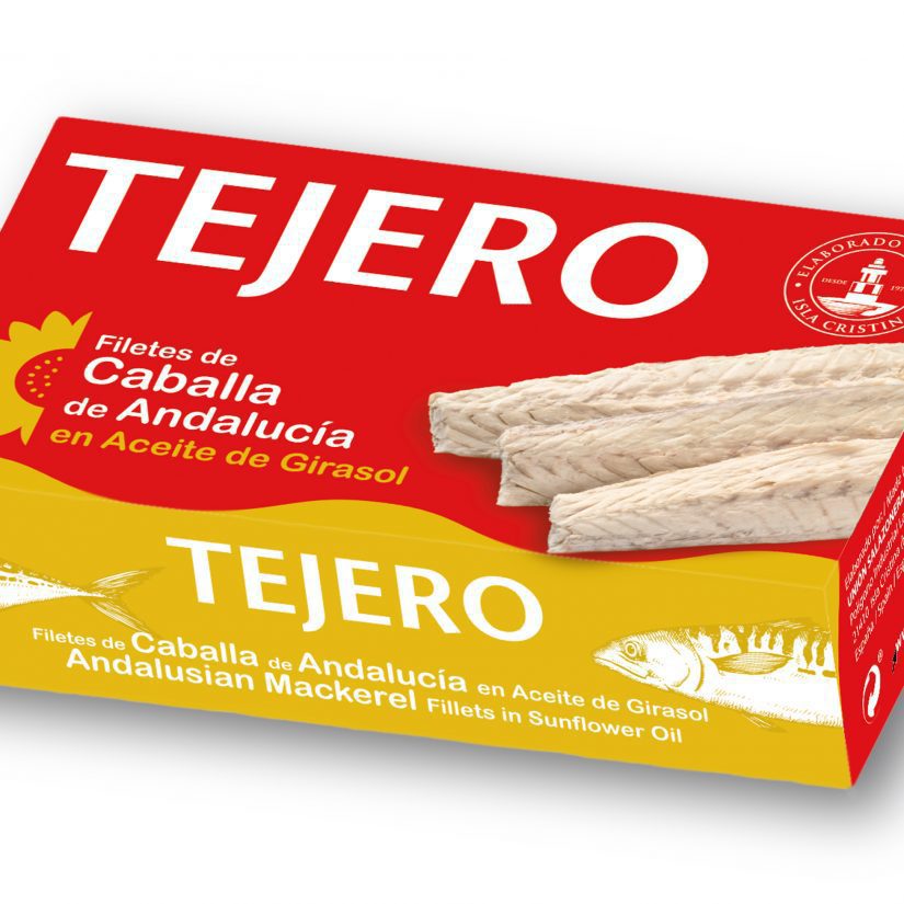 Filetes de Caballa de Andalucia en aceite de girasol TEJERO RR.125
