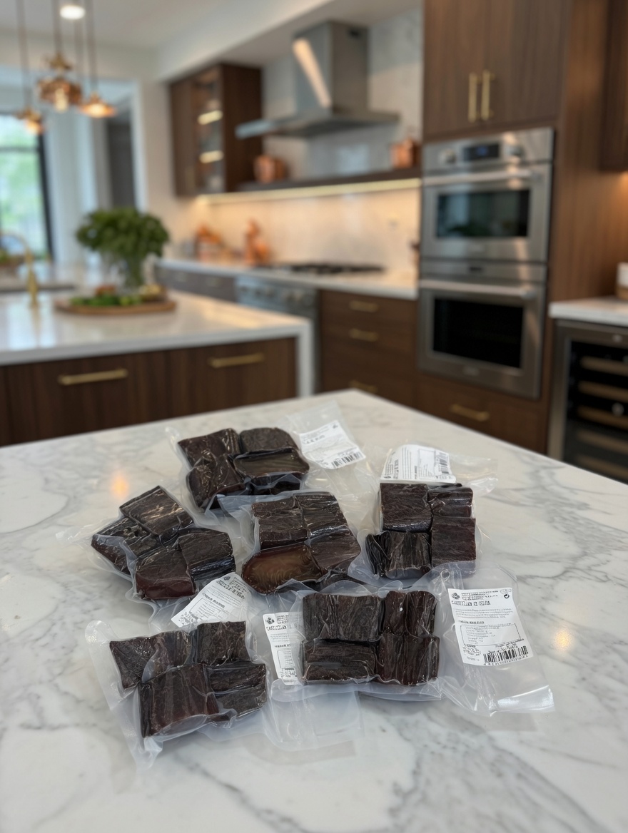 Paquetes Cabecillas de Mojama USISA 350-400gr Paquetes Cabecillas de Mojama USISA 350-400gr - Imagen 2