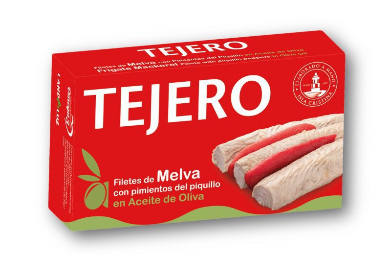 TEJERO Frigate Mackerel Fillets with Piquillo Peppers RR.125