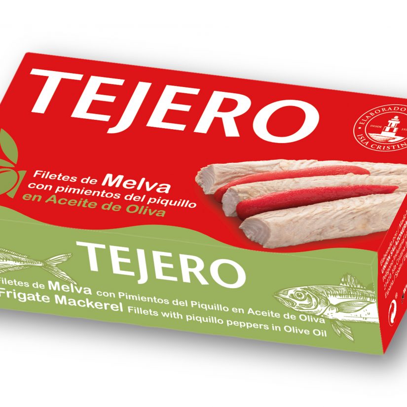 TEJERO Frigate Mackerel Fillets with Piquillo Peppers RR.125