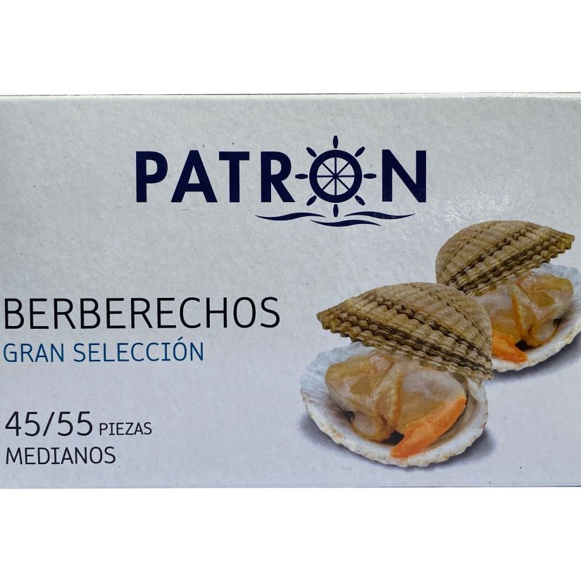 Berberechos Gran Selección PATRON 45/55 piezas