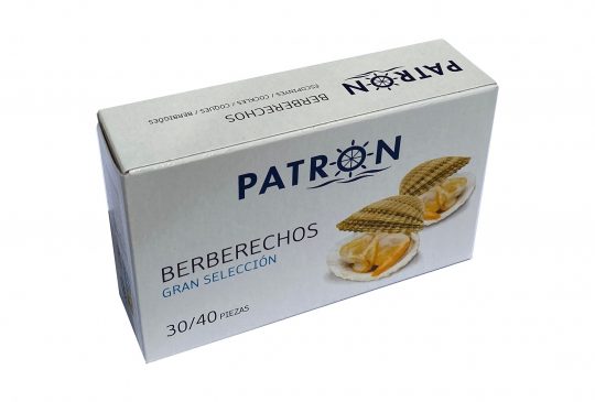 Berberechos Gran Seleccion PATRON 30/40 piezas