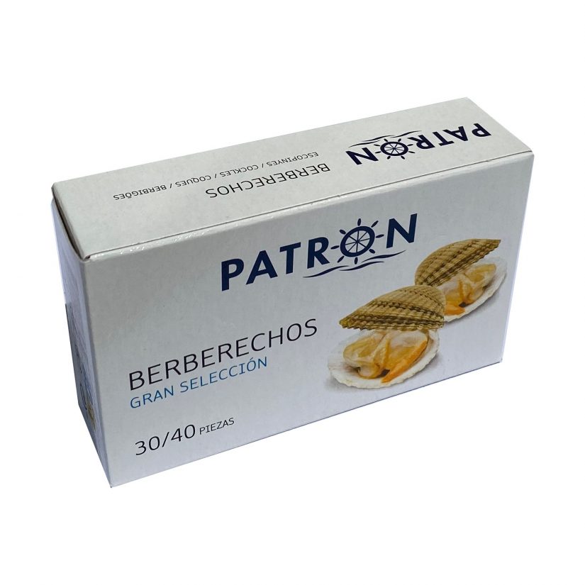 Berberechos Gran Seleccion PATRON 30/40 piezas