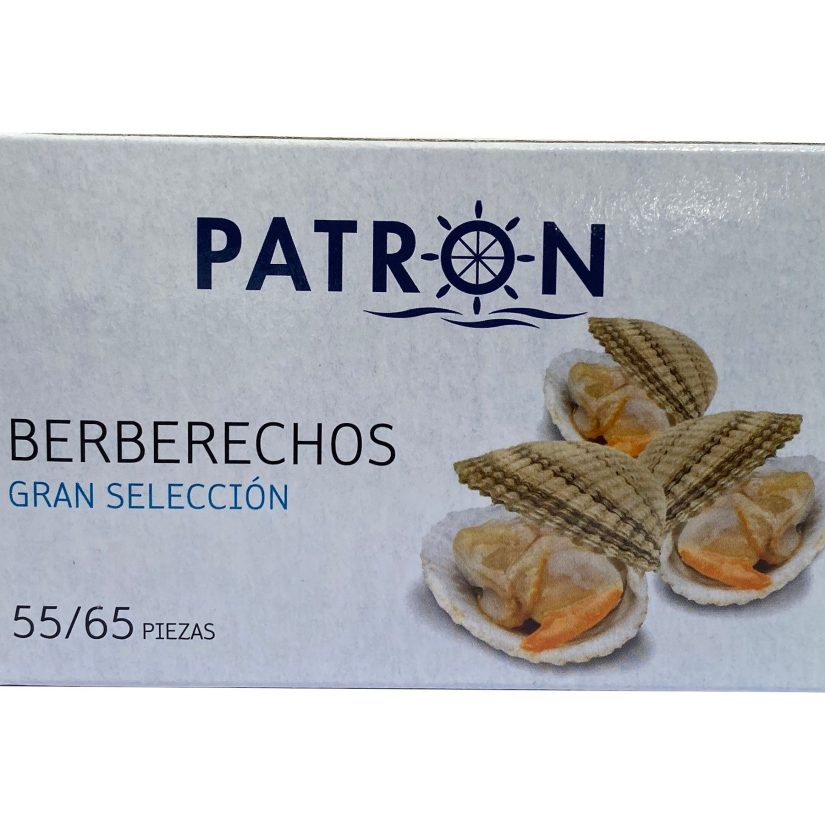Berberechos Gran Selección PATRON 55/65 piezas