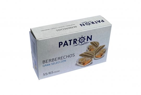 Berberechos Gran Selección PATRON 55/65 piezas