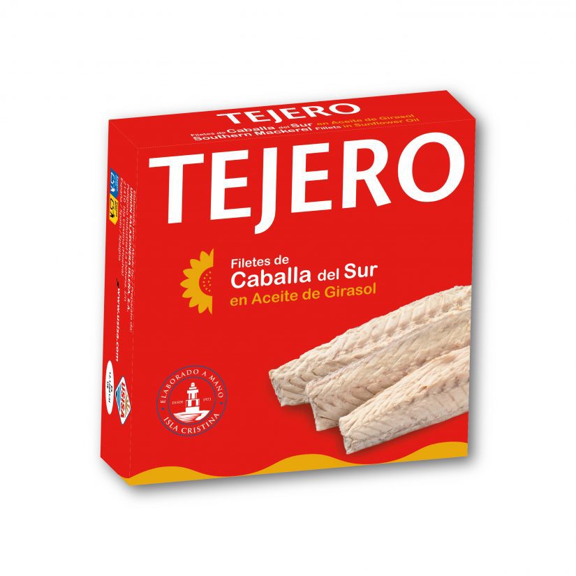 TEJERO - Southern Mackerel Fillet in Sunflower Oil 342 g - Image 2