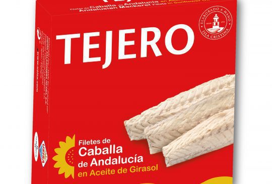 Filete de Caballa de Andalucia en Aceite Girasol TEJERO RO550