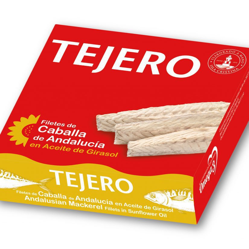 Filete de Caballa de Andalucia en Aceite Girasol TEJERO RO550