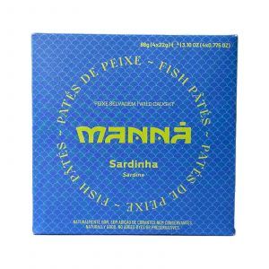 Paté de Sardinas Manná 88gr (4×22)