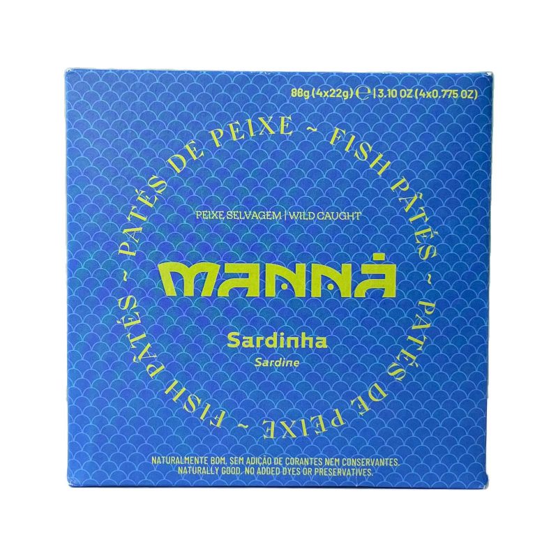 Manná Sardine Pâté 88g (4×22)