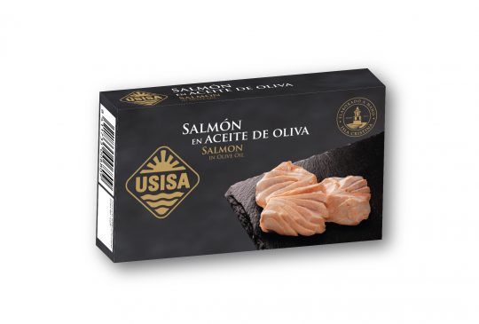 Salmón en aceite de oliva USISA 60gr.
